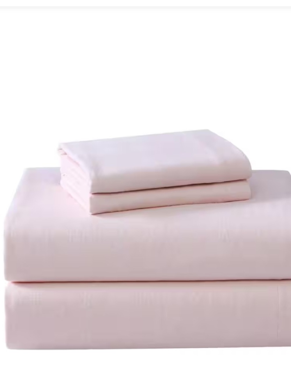 Soft Light Pink Bed Sheet Set - Classic Comfort
